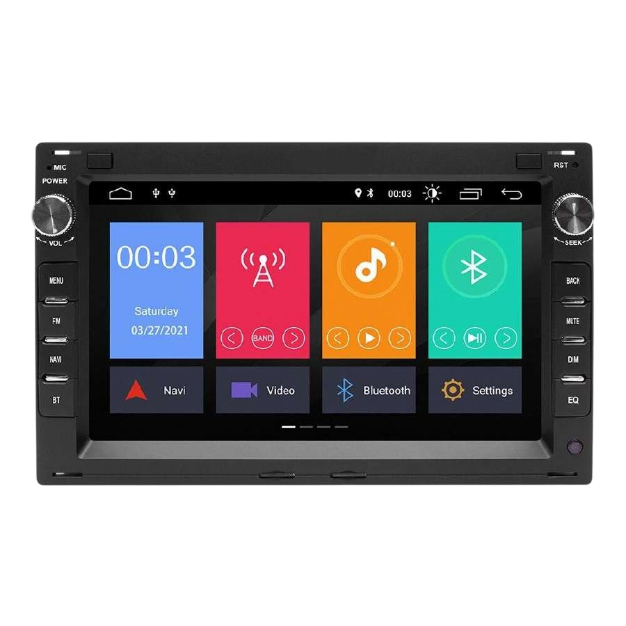 GOLF 4, PASSAT B5/5.5, OCTAVIA 1, SKODA FABIA Android-multimedija-navigacija-carplay-android auto
