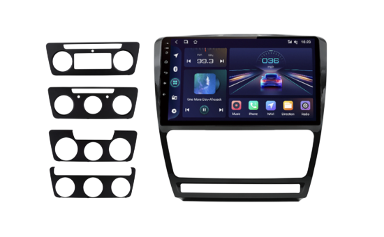 Skoda Octavia 2 Android-multimedija-navigacija-carplay-android auto